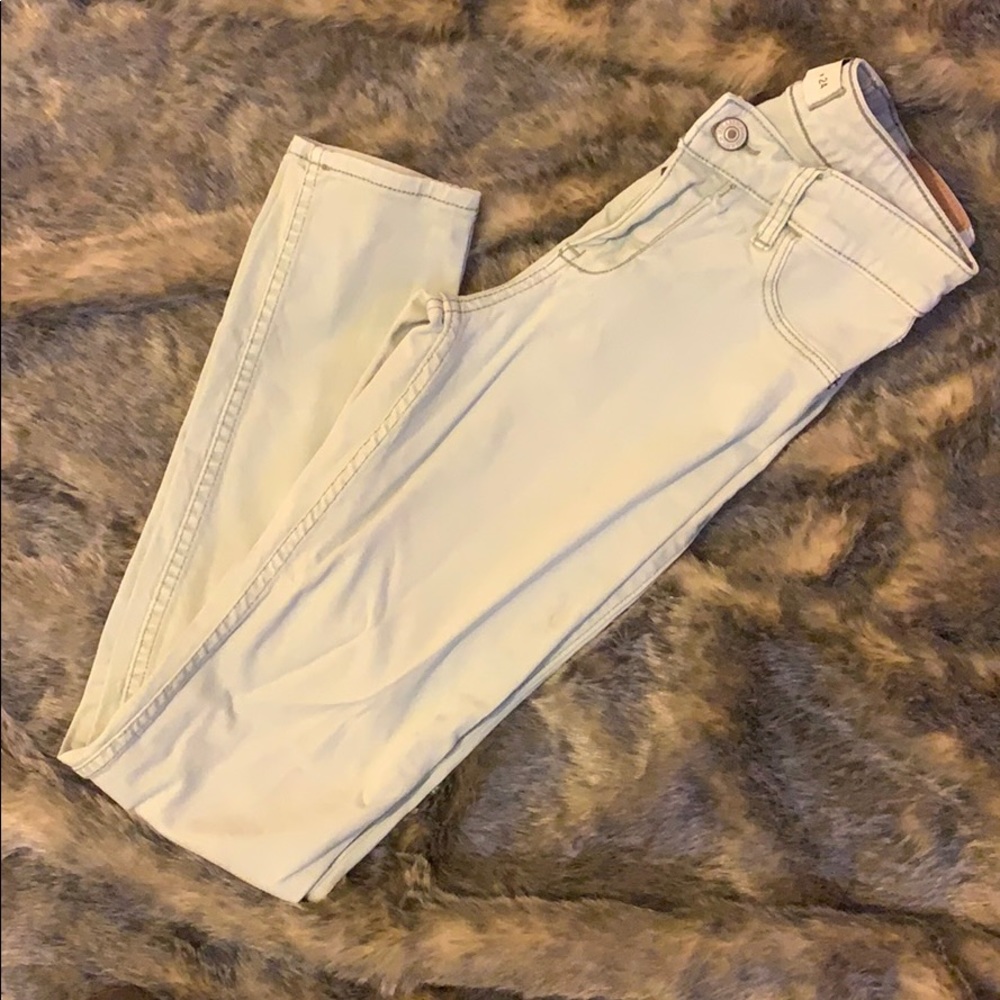 Light green pants